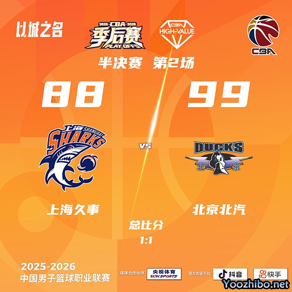 上海vs北京 全场录像