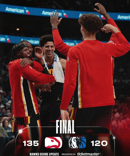 03月19日 NBA常规赛 老鹰vs独行侠 全场录像及集锦