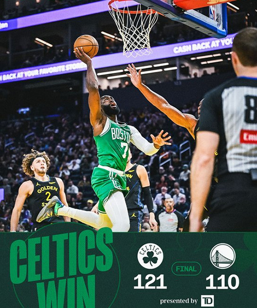 02月20日 NBA常规赛 凯尔特人vs勇士 全场录像及集锦