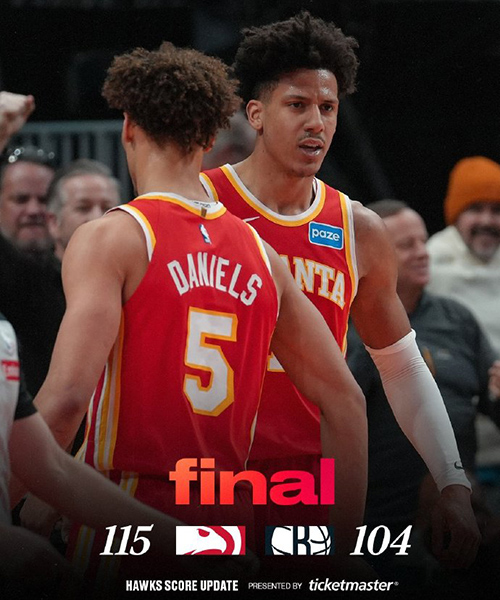 02月23日 NBA常规赛 篮网vs老鹰 全场录像及集锦