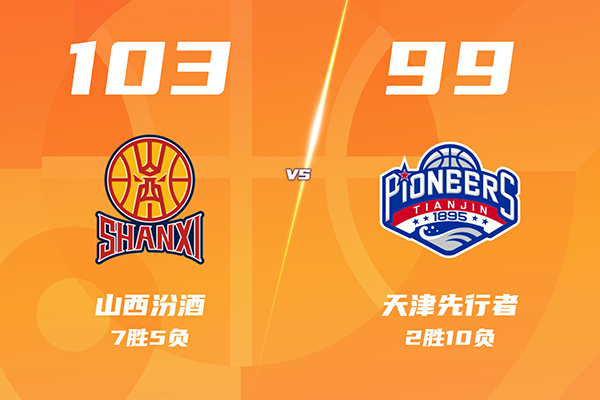 01月08日 CBA常规赛 山西vs天津 全场录像及集锦