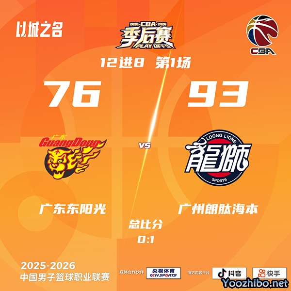 广东vs广州 全场录像