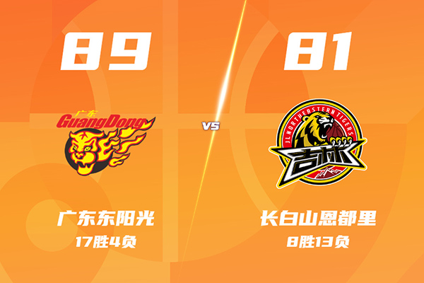 01月29日 CBA常规赛 广东vs吉林 全场录像及集锦