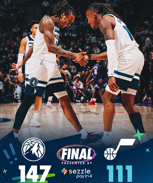 03月19日 NBA常规赛 爵士vs森林狼 全场录像及集锦