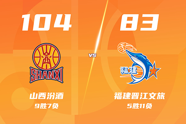 01月18日 CBA常规赛 山西vs福建 全场录像及集锦
