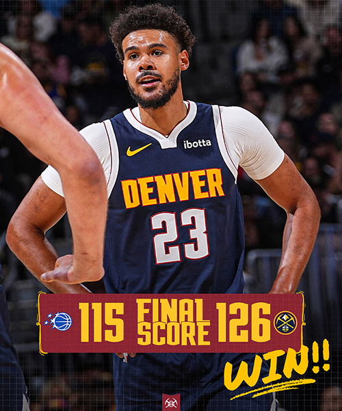 12月19日 NBA常规赛 魔术vs掘金 全场录像及集锦