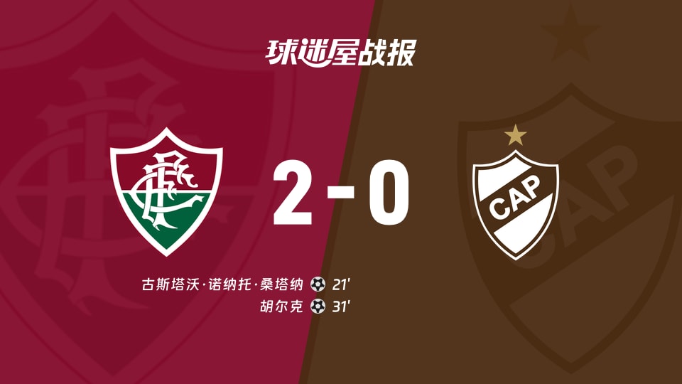 【解放者杯1/4决赛】弗鲁米嫩塞vs普拉滕斯比赛结果:弗鲁米嫩塞(2-0)普拉滕斯比分战报(2026年09月09日)