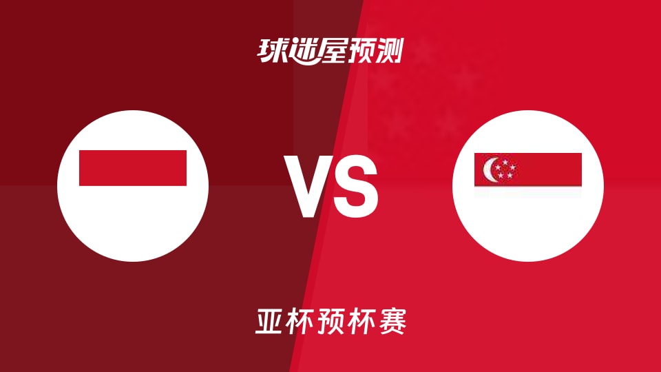 亚杯预比赛前瞻:印尼vs新加坡预测分析(2026年08月28日)