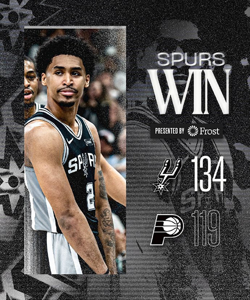 03月22日 NBA常规赛 步行者vs马刺 全场录像及集锦