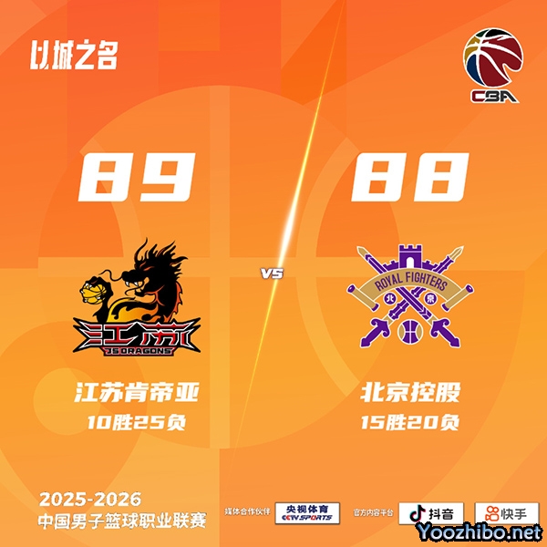 江苏vs北控 全场录像