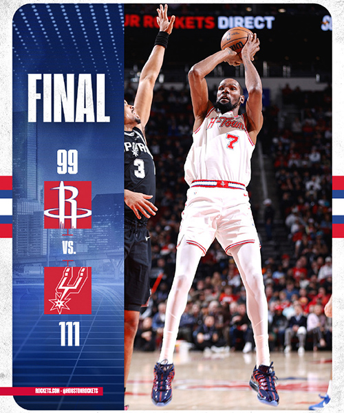 01月29日 NBA常规赛 马刺vs火箭 全场录像及集锦