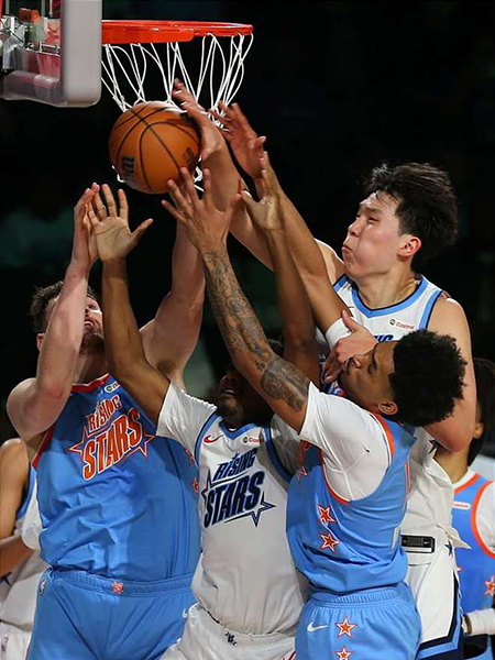 NBA全明星新秀挑战赛:杨瀚森砍10分,奥斯汀队惜败无缘决赛