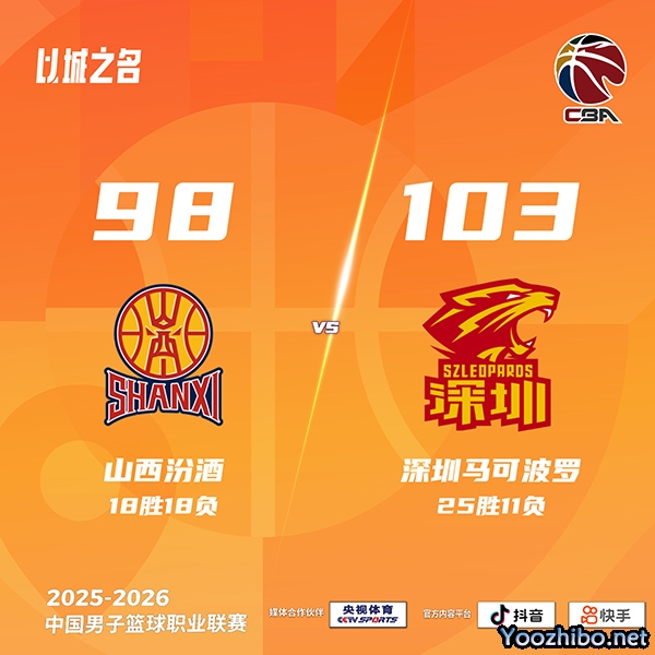 山西vs深圳 全场录像