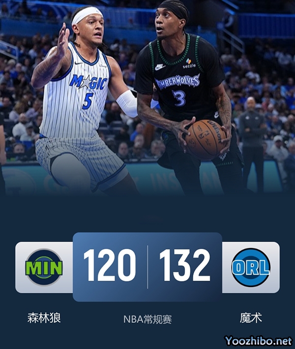 森林狼vs魔术 全场录像
