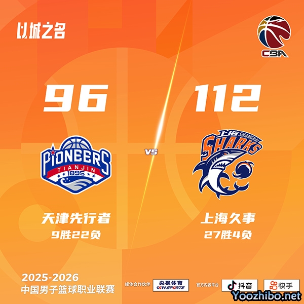 天津vs上海 全场录像