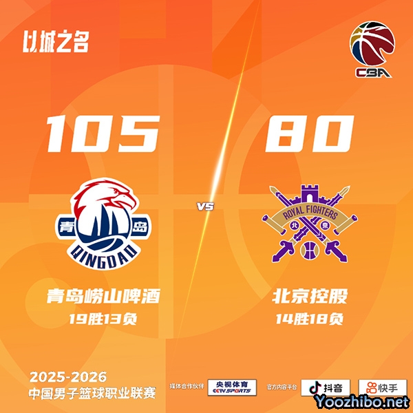 青岛vs北控 全场录像