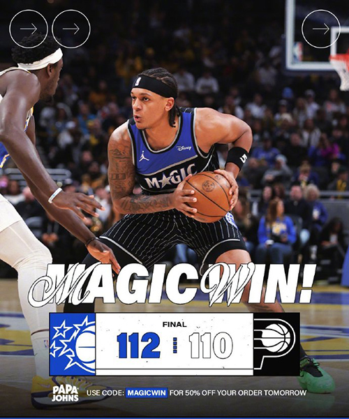 01月01日 NBA常规赛 魔术vs步行者 全场录像及集锦