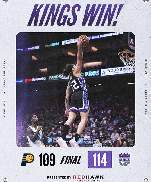 03月11日 NBA常规赛 步行者vs国王 全场录像及集锦