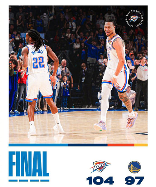 03月08日 NBA常规赛 勇士vs雷霆 全场录像及集锦