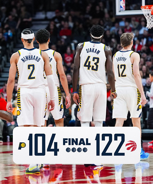 02月09日 NBA常规赛 步行者vs猛龙 全场录像及集锦