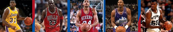 1990-91赛季NBA最佳阵容:强者的荣耀集合