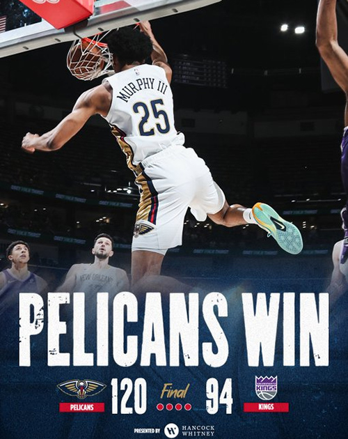 02月10日 NBA常规赛 国王vs鹈鹕 全场录像及集锦