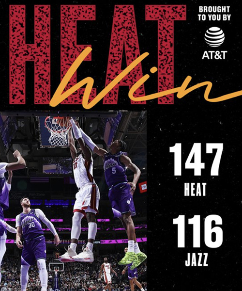 01月25日 NBA常规赛 热火vs爵士 全场录像及集锦