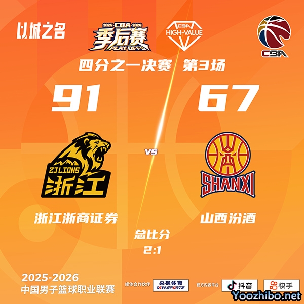 广厦vs山西 全场录像