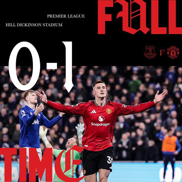 英超-曼联1-0埃弗顿 阿玛德造威胁 舍什科连场替补破门