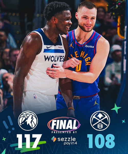 03月02日 NBA常规赛 森林狼vs掘金 全场录像及集锦