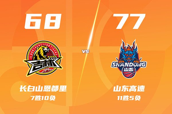 01月19日 CBA常规赛 吉林vs山东 全场录像及集锦