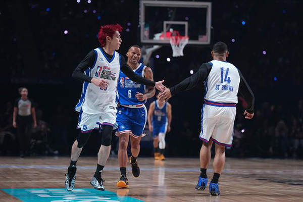 02月14日 NBA全明星名人赛 安德森队vs字母哥队 全场录像及集锦