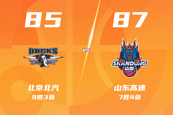 01月09日 CBA常规赛 北京vs山东 全场录像及集锦
