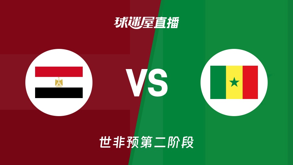 【世非预第二阶段】埃及vs塞内加尔直播在线观看(2026年08月28日)