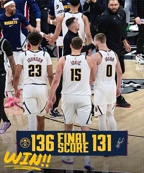 03月13日 NBA常规赛 掘金vs马刺 全场录像及集锦