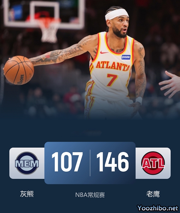 灰熊vs老鹰 全场录像