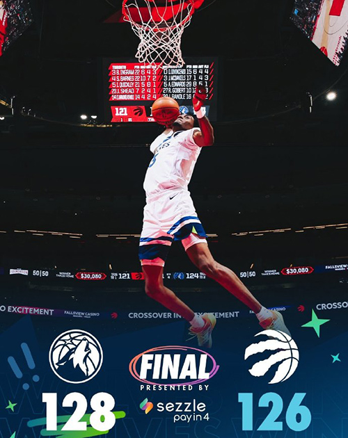 02月05日 NBA常规赛 森林狼vs猛龙 全场录像及集锦