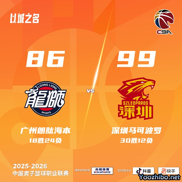 广州vs深圳 全场录像