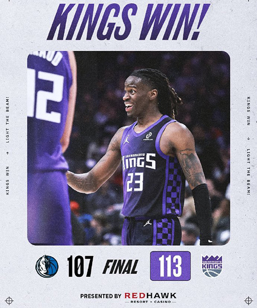 12月28日 NBA常规赛 独行侠vs国王 全场录像及集锦