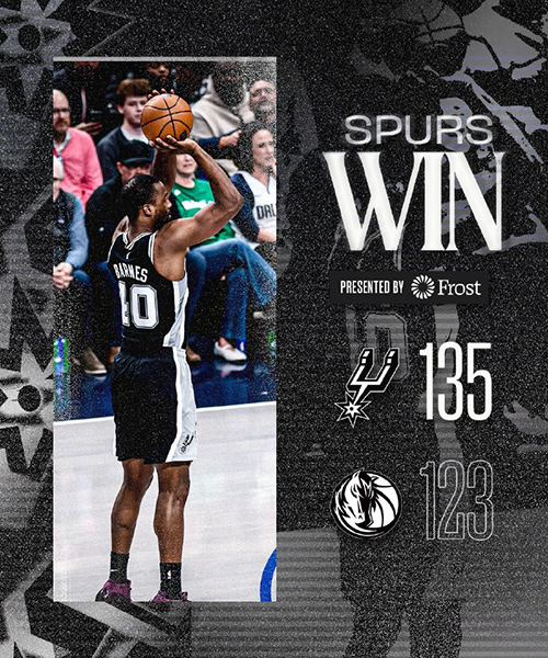 02月06日 NBA常规赛 马刺vs独行侠 全场录像及集锦