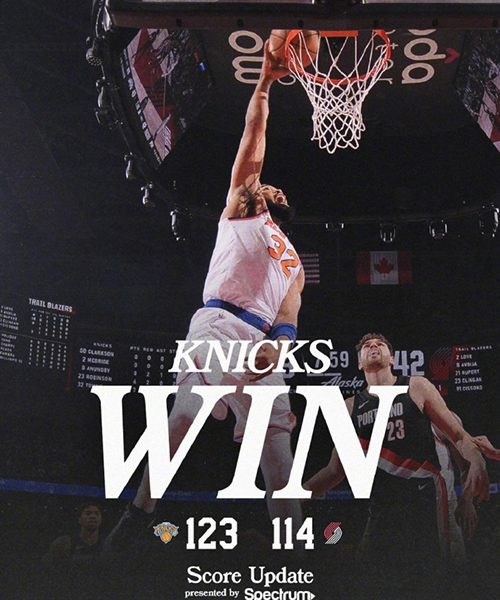 01月12日 NBA常规赛 尼克斯vs开拓者 全场录像及集锦