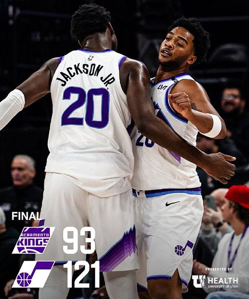 02月12日 NBA常规赛 国王vs爵士 全场录像及集锦