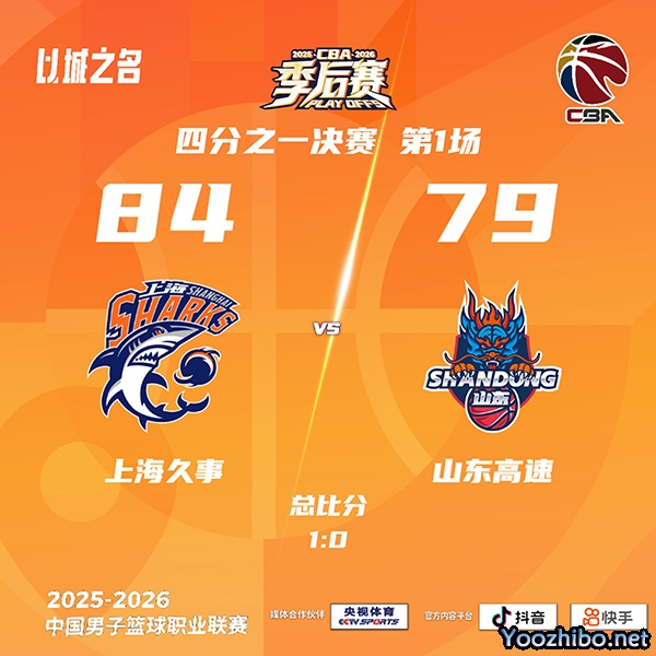 上海vs山东 全场录像