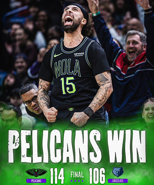 01月31日 NBA常规赛 灰熊vs鹈鹕 全场录像及集锦