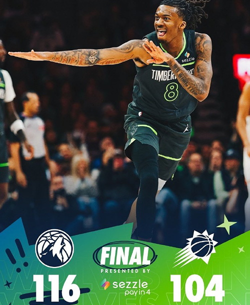 03月18日 NBA常规赛 太阳vs森林狼 全场录像及集锦