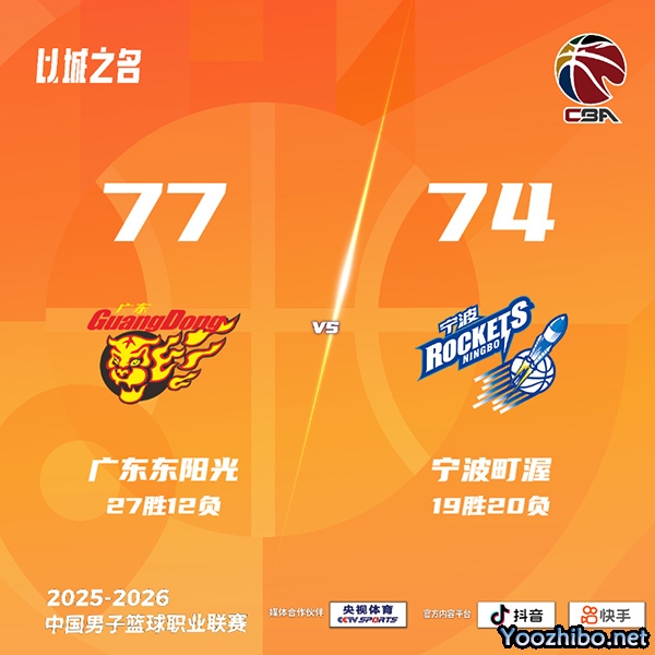 广东vs宁波 全场录像