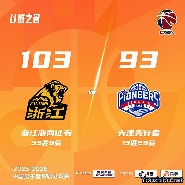 广厦vs天津 全场录像