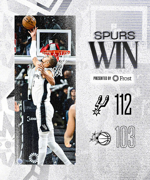02月02日 NBA常规赛 魔术vs马刺 全场录像及集锦