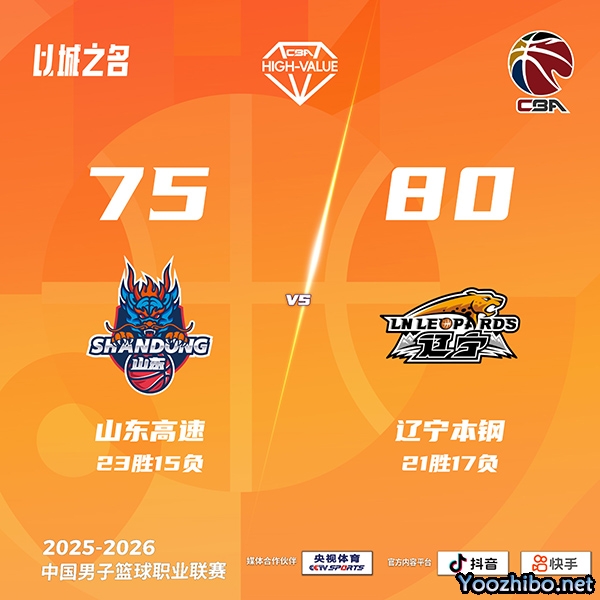 山东vs辽宁 全场录像