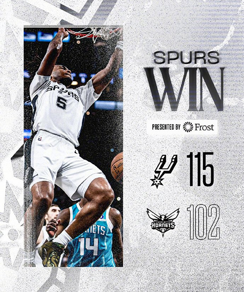 03月15日 NBA常规赛 黄蜂vs马刺 全场录像及集锦